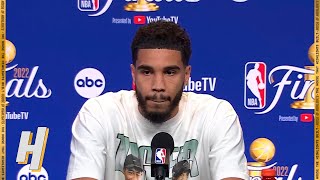 Jayson Tatum Postgame Interview - Game 5 - Celtics vs Warriors | 2022 NBA Finals