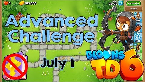 Bloons TD 6 Advanced Challenge | Help Dabloon Find This | No MK No Powers | July 1 2022