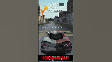 Full Speed Test🥵🔥// Car Racing Games Speed Test // #shorts #youtube #gaming #basugaming