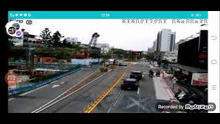 3181次微笑號往潮州通過台南市北區北門路二段平交道
