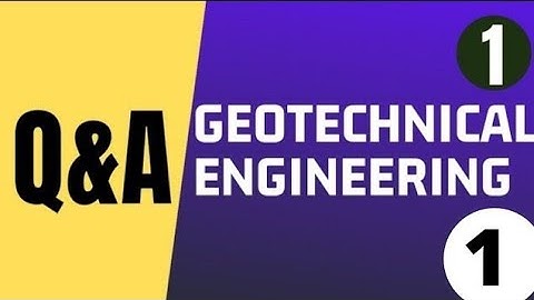 Geotechnical Engineering||Quiz Part 1|| civil engineering mcq