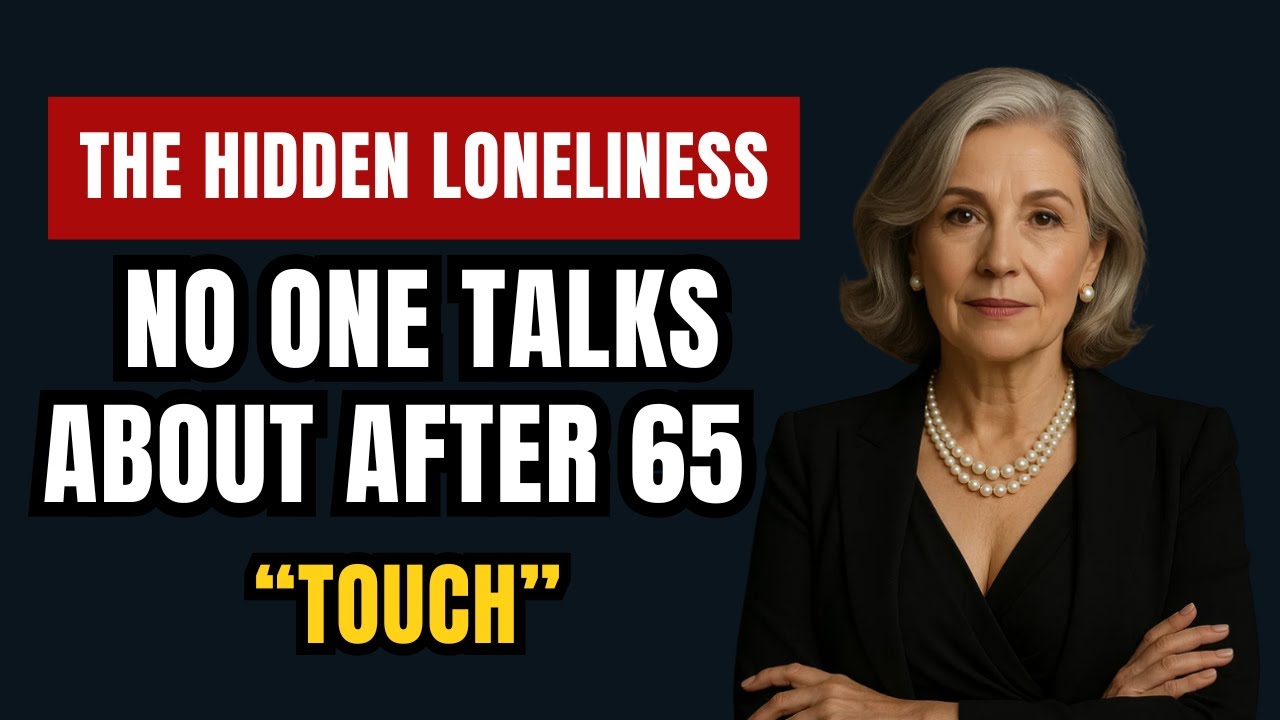 The Hidden Loneliness No One Talks About After 65 - Touch | THE ELDER MIND