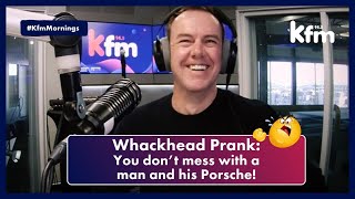 Whackhead Prank: You don't mess with a man and his Porsche
