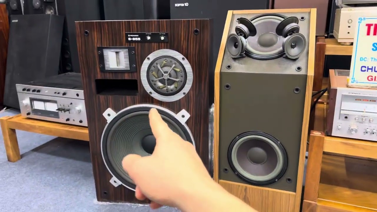 So sánh Bose 601 seri3 vs S955 Loa hay nhất đại diện Loa Nhật , Và Đại diện loa mỹ .