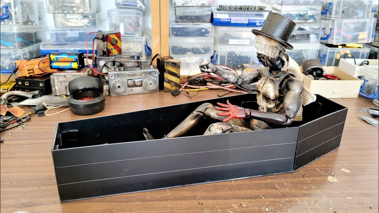 The Coffin Rig Build Part 1.The Body. RC Animatronics By Danny Huynh ...