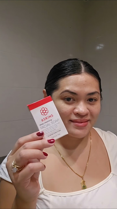 6 Skins Deep Cleansing Facial Soap Review #facialskincare