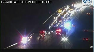I-20 EB at Fulton Industrial stopped for wreck