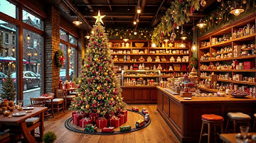 Christmas Smooth Jazz Sax 🎄 Cool Cafe Vibes • Relaxing Saxophone Music for Dinner & Chill