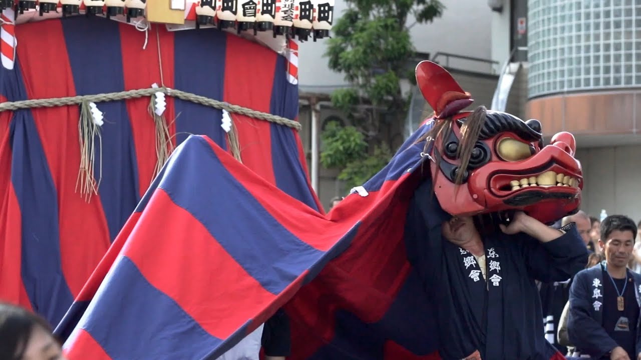石岡のお祭り 19 二日目奉祝祭 獅子 神輿 24bit録音 Youtube