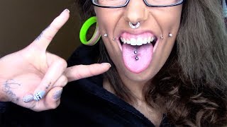 Double Tongue Piercing