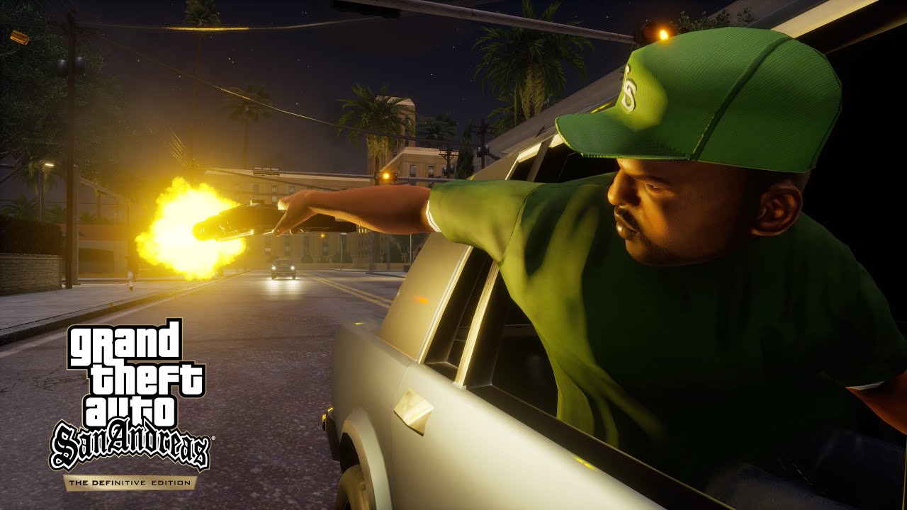 GTA San Andreas definitive edition mobile GAMEPLAY #6 - YouTube
