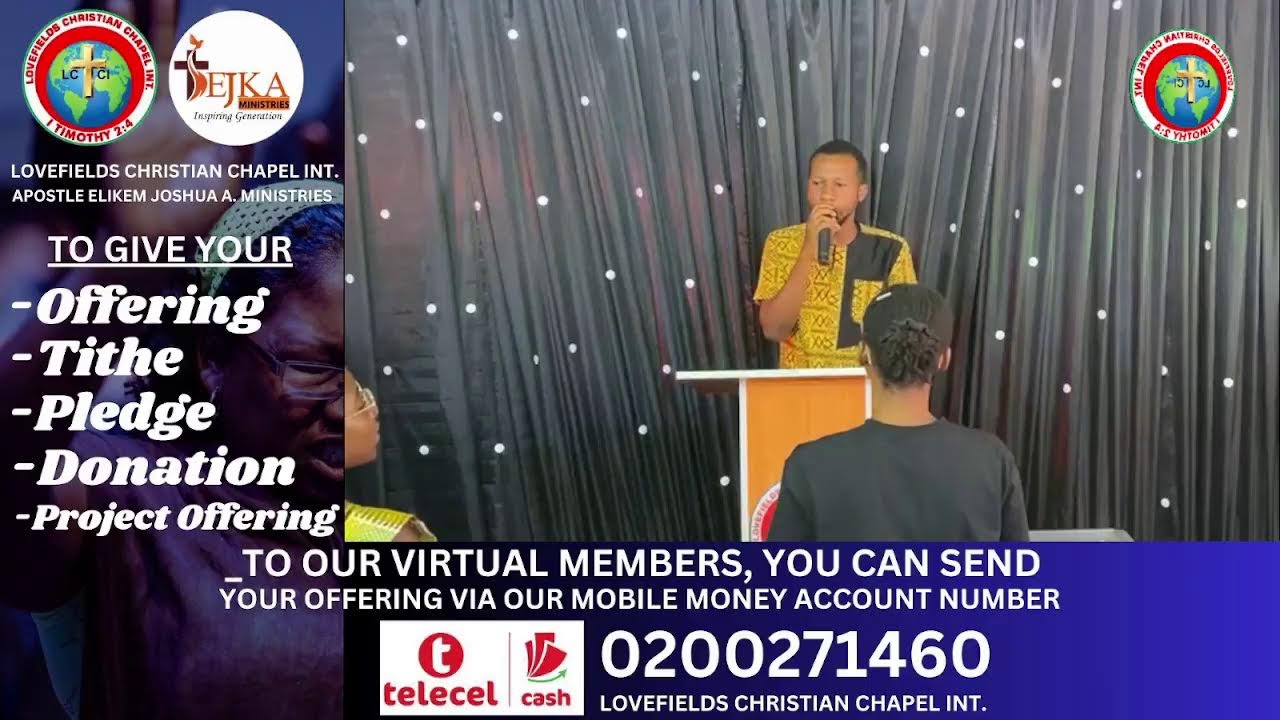 RESURRECTION SUNDAY SERVICE - Apostle Elikem Joshua Avotri