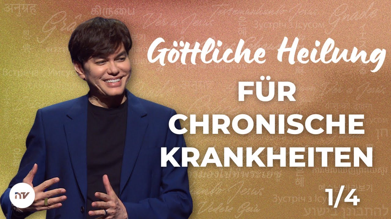 Göttliche Heilung für chronische Krankheiten 1/4 I Joseph Prince I New Creation TV Deutsch