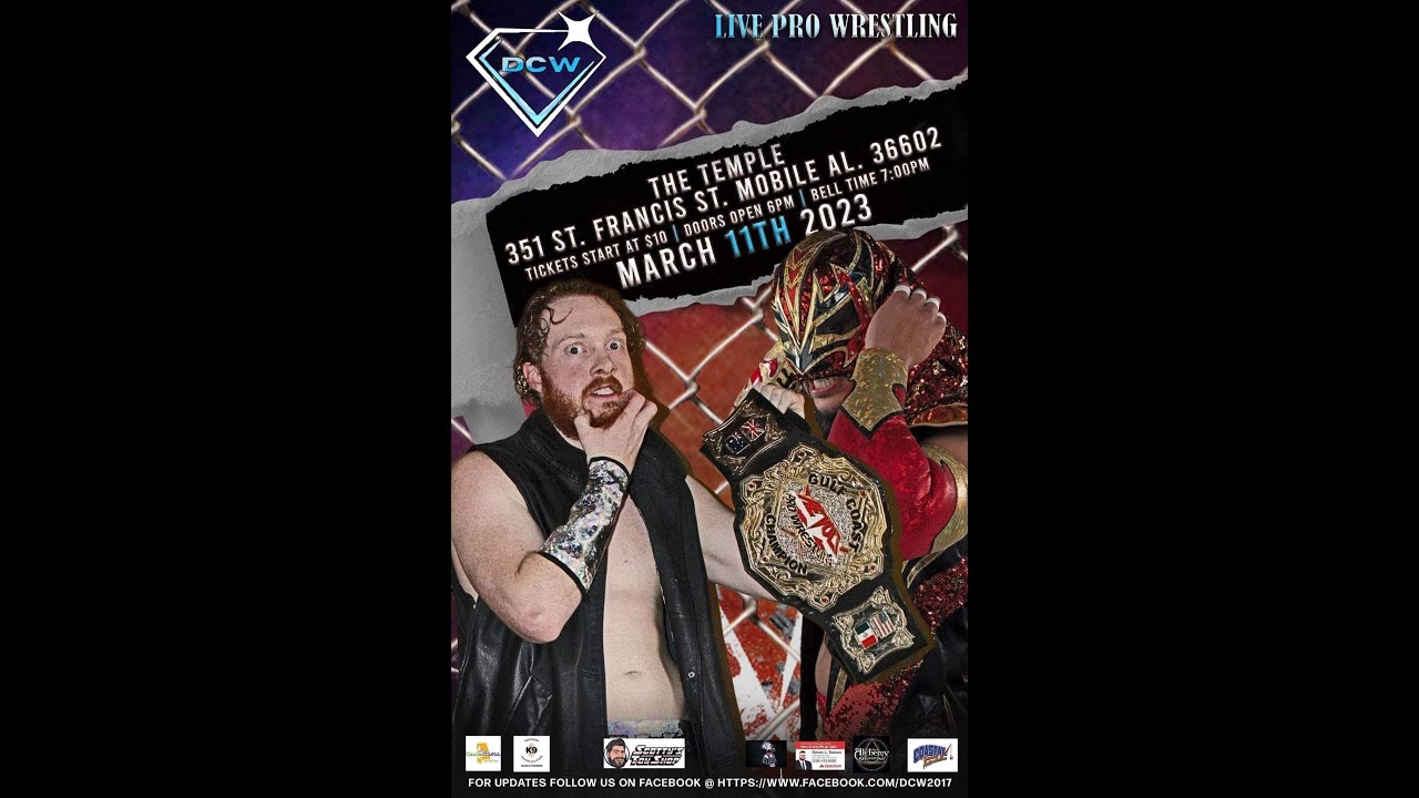 Rey Fury Vs Wess Warren Gulf Coast championship YouTube