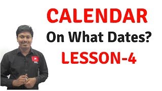 Calendar_Reasoning(On What Dates?)|| Lesson4