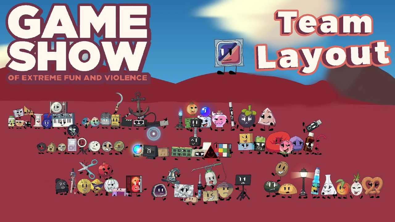 Gameshow Of Extreme Fun And Violence Team Layout 