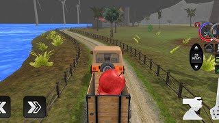 Cargo Jeep Driving off-road 4x4 - Off-road Cargo Transport Duty Offline - Android Gameplay #2 screenshot 4
