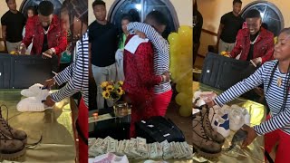 Lil Boosie surprises his daughter Ivi with alot of luxury gifts and $ 50,000 cash