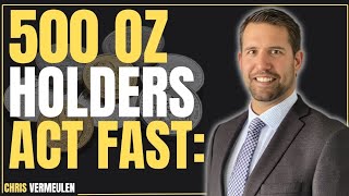 IF YOU HOLD 500 OZ OF SILVER, YOU NEED TO SEE THIS | CHRIS VERMEULEN'S URGENT SILVER PRICE WARNING