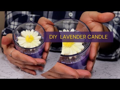 DIY Mother's Day Lavender Candle | Under $15 Crafts