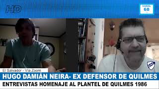 Canal 68 TV - Carlos Unterstein entrevista al ex futbolista Hugo Damián Neira.