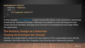How to Effectively Restrict Composable Types in Kotlin Jetpack Compose