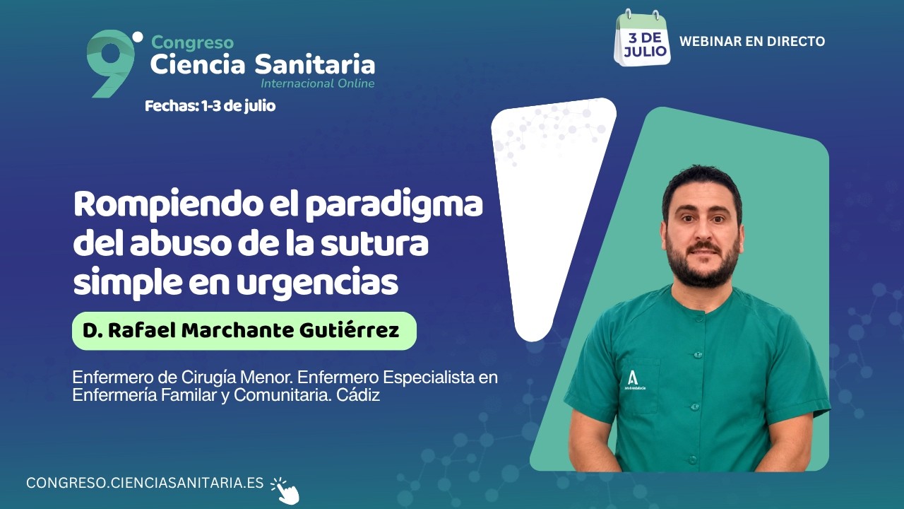 DIRECTO - Rompiendo el paradigma del abuso de la sutura simple en urgencias