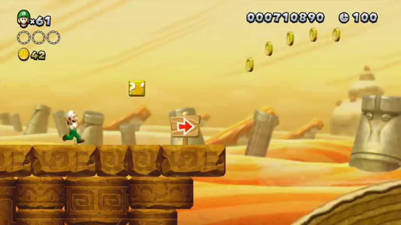 ルイージ】デザートさばくー６: ひっきーのゲームプレイ動画ブログ