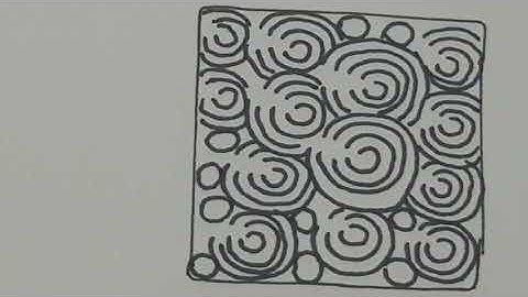 Zentangle Patterns | printemps | Doodle Art |  Easy Zentangle Patterns | 網絡與片段 | 禪繞畫 |  春天 21