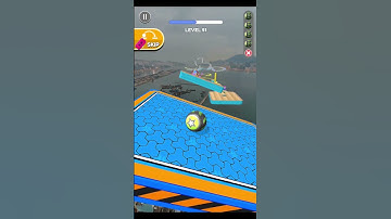 Going Balls - Super Speedrun Gameplay LEVEL NO #51 | New Update | Sky Ball Jump Android iOS #Shorts