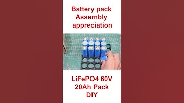 Assemble a 60V20Ah battery pack with 70 32700 batteries