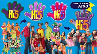 Evolución de Hi-5 (1999 - 2019) | ATXD ⏳