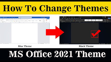 How To Change Theme in MS Office Application | Theme Change | Full Process Step By Step #msword