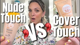 BIODERMA COVER TOUCH Vs NUDE TOUCH | SPF Con Tinta | Brendasinh