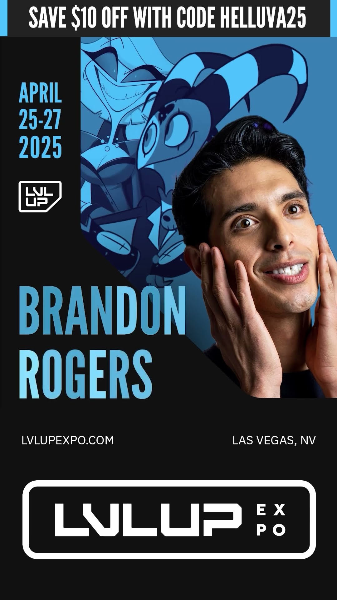 We're back, Vegas! Helluva Boss returns for LVLUP Expo 2025!
