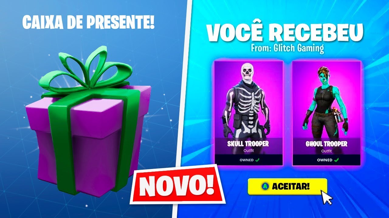 Presentear está chegando ao Battle Royale