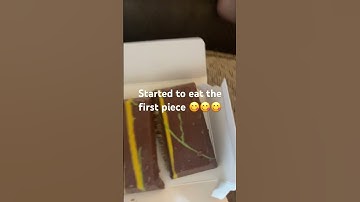 Thumbnail of DUBAI CHOCOLATE UNBOXINGGG 🤯 #dubai #dubaichocolatebar #chocolatecake #song
