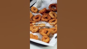 Better Than Squid Game: Deep Fried Squid Rings or Calamares | Nice1Ness #shorts