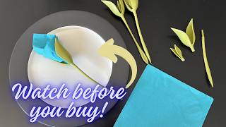 HONEST review of these unique flower napkin holders!