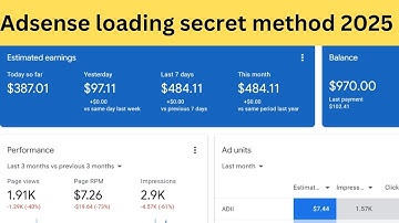 Adsense Loading - UPDATED Method 2025