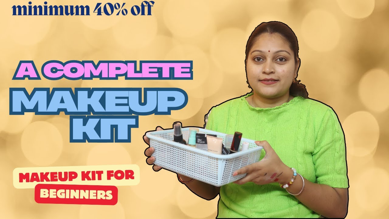 A COMPLETE MAKEUP KIT || FOR BEGINNERS || SVSVLOGS - YouTube