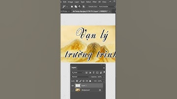 #Shorts | Cách xóa chữ trên ảnh đúng nhất bằng Photoshop