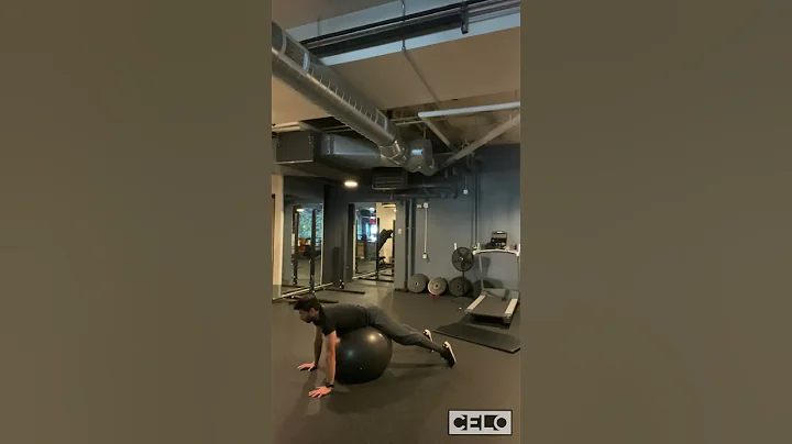 Spine mobility- Self traction on Swiss ball