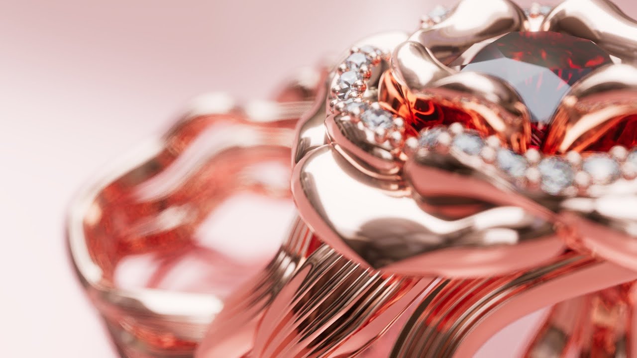 3D Jewelry animation made with Light Tracer 2.5 - YouTube