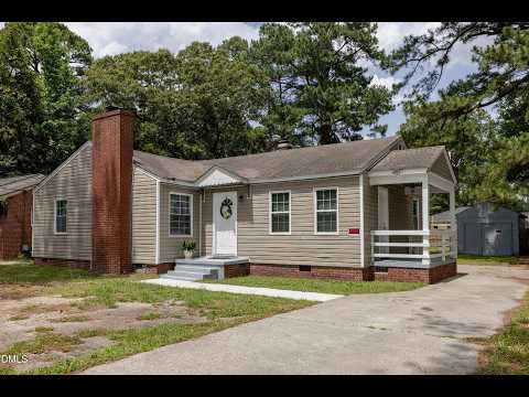 1128 Long Avenue, Rocky Mount, NC home video tour