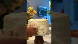 DIY wedding cake #cakemakeover #cakedecorating #cakedecoration