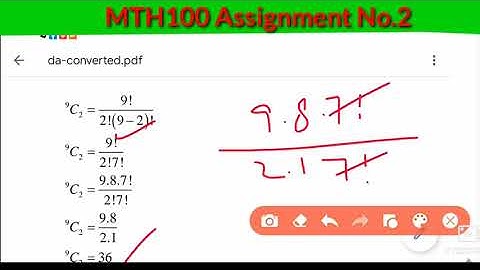MTH100 Assignment No2 Solution|100% Correct Solution| Explain.