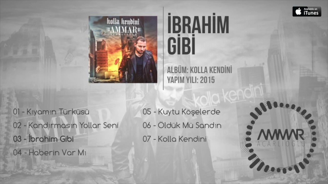 Obejrzyj Ammar Acarlıoğlu - İbrahim Gibi (Official Audio) w YouTube Obejrzyj Ammar Acarlıoğlu - İbrahim Gibi (Official Audio) w YouTube