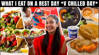 What I eat on a rest day | Chilled day in the life