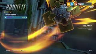 Overwatch Halloween Terror - Brigitte's NEW Highlight Intro 'Shield Bash'
